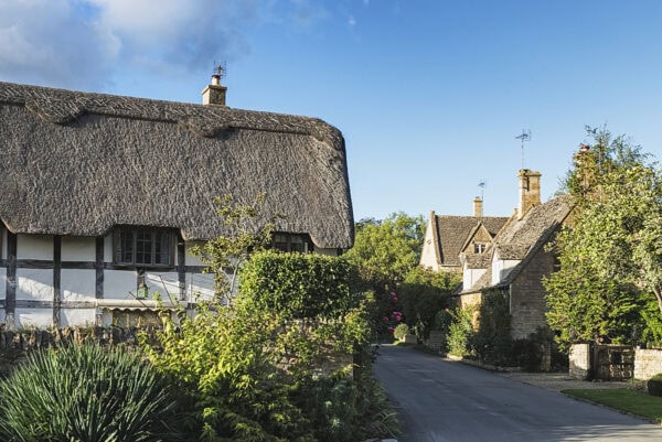 Thatched house