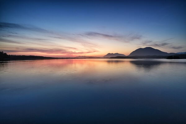 Sunset at Tofino Harbour