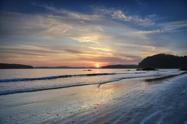 Sunset at Tonquin Beach