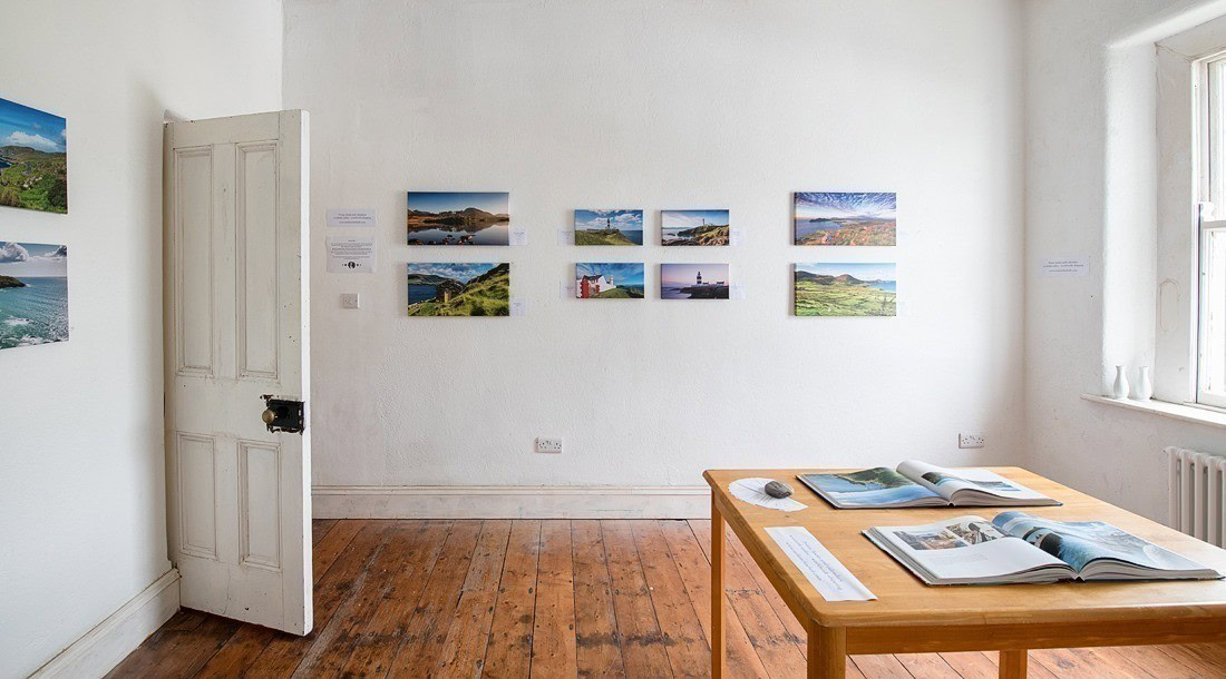 Fotoausstellung im Valentia Island Lighthouse